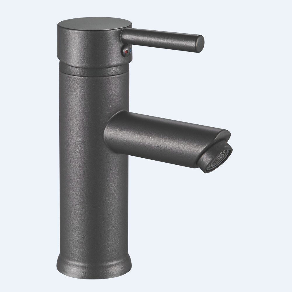 Robinets de salle de bain noirs