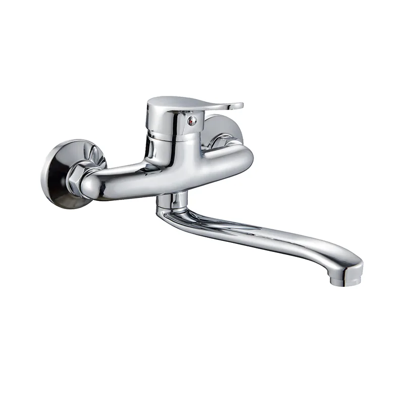 Robinet de cuisine à manche unique monté sur pont