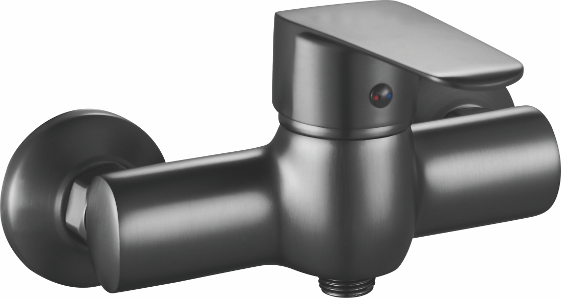 Robinet de salle de bain gris bronze