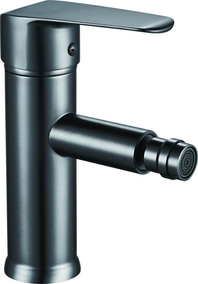 Robinet de lavabo extractible gris bronze